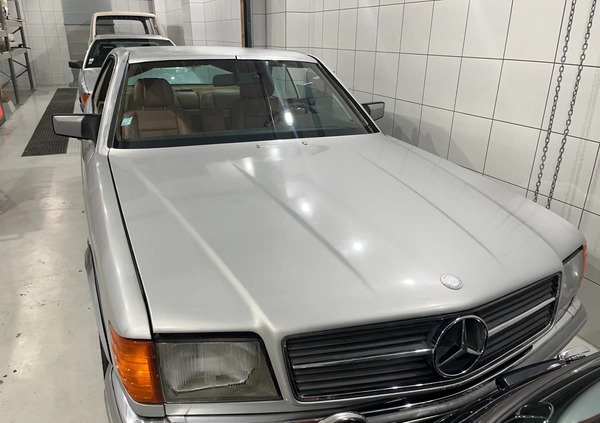 Mercedes-Benz Klasa S cena 41900 przebieg: 121572, rok produkcji 1984 z Wojnicz małe 407